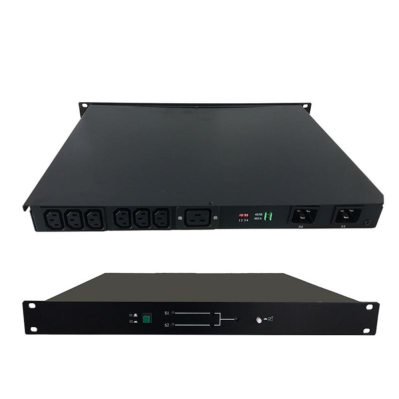 Black small STS static transfer switch 8KVA (32A) rated output power